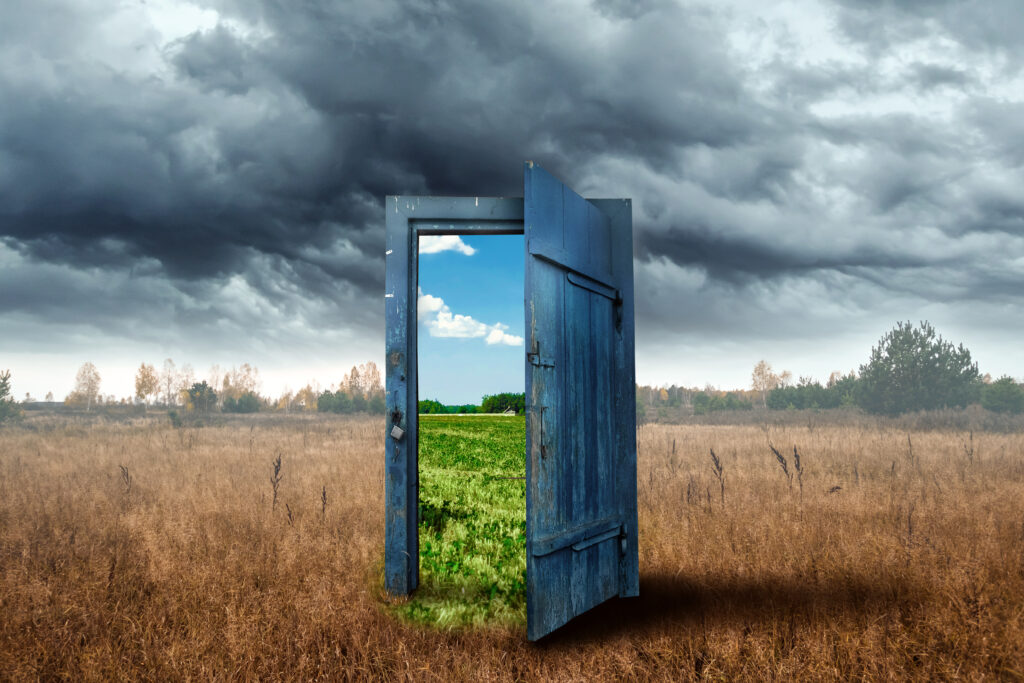 Open door to a new, greener climate